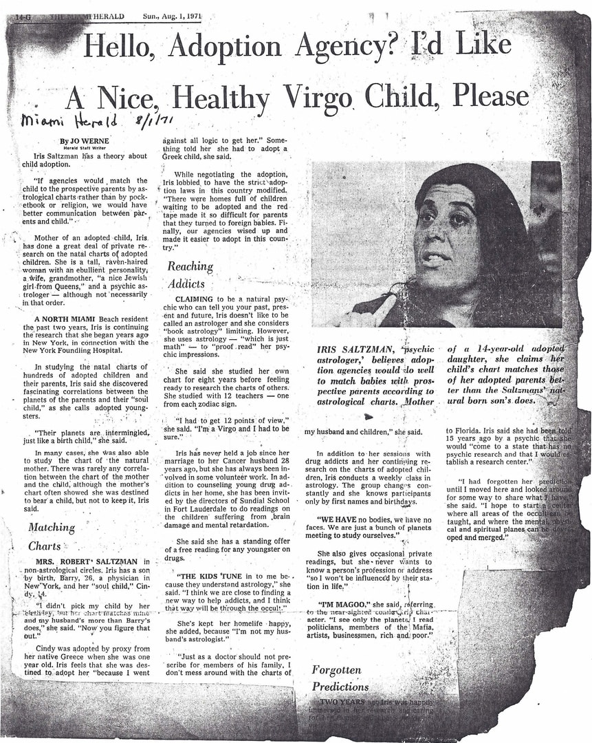 Hello, Adoption Agency? I’d Like a Nice, Healthy Virgo Child, Please