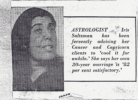 Astrologist Iris Saltzman