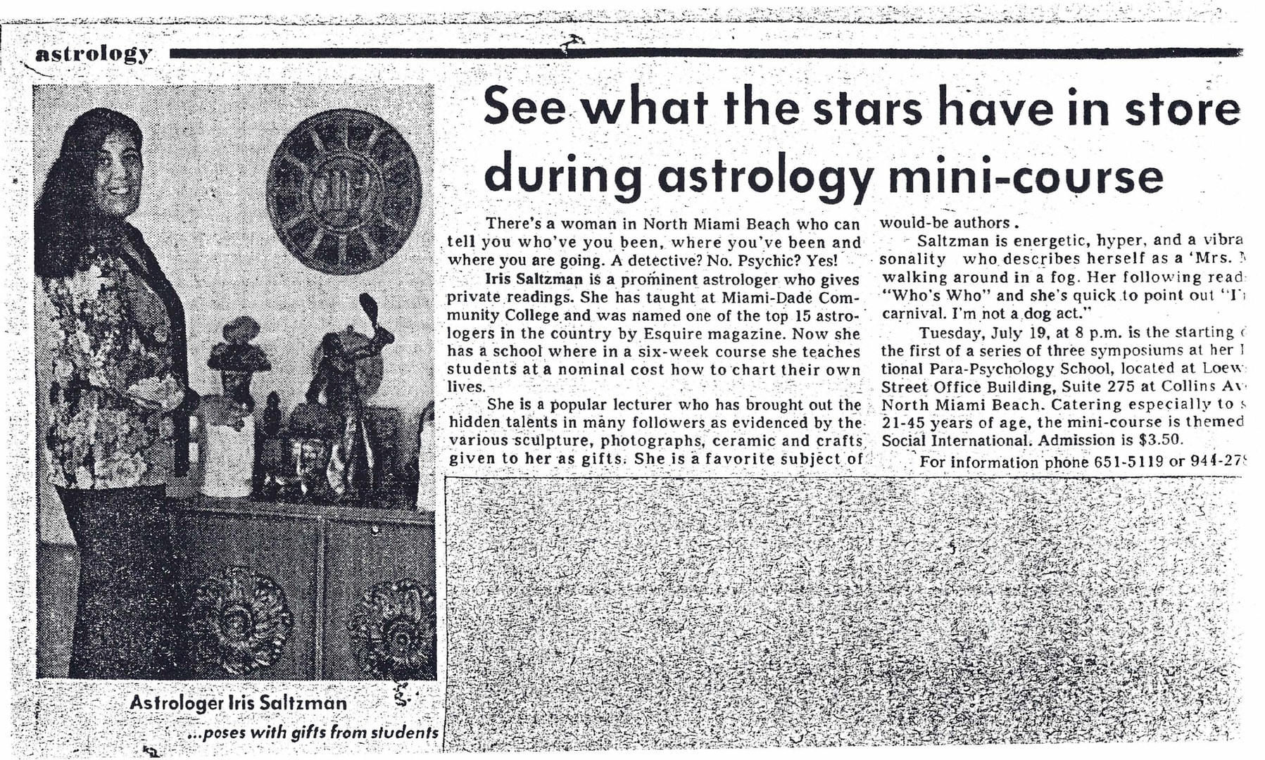See what the stars have in store during astrology mini-course